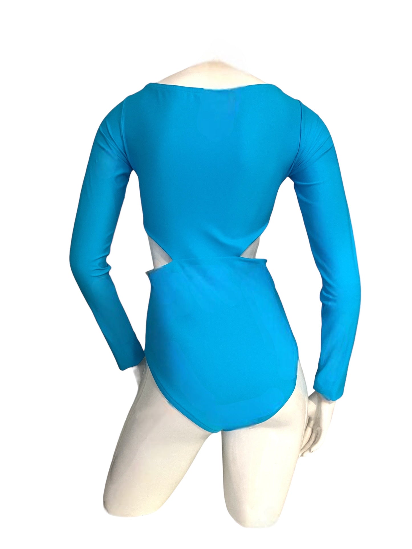 Vivienne Long sleeve cut out one piece