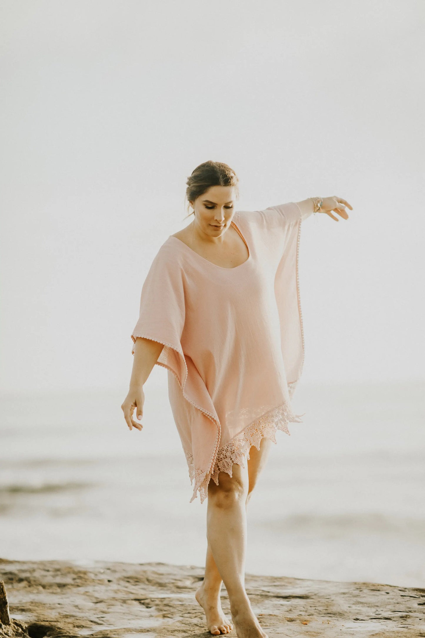 Dusty Pink Grace Caftan