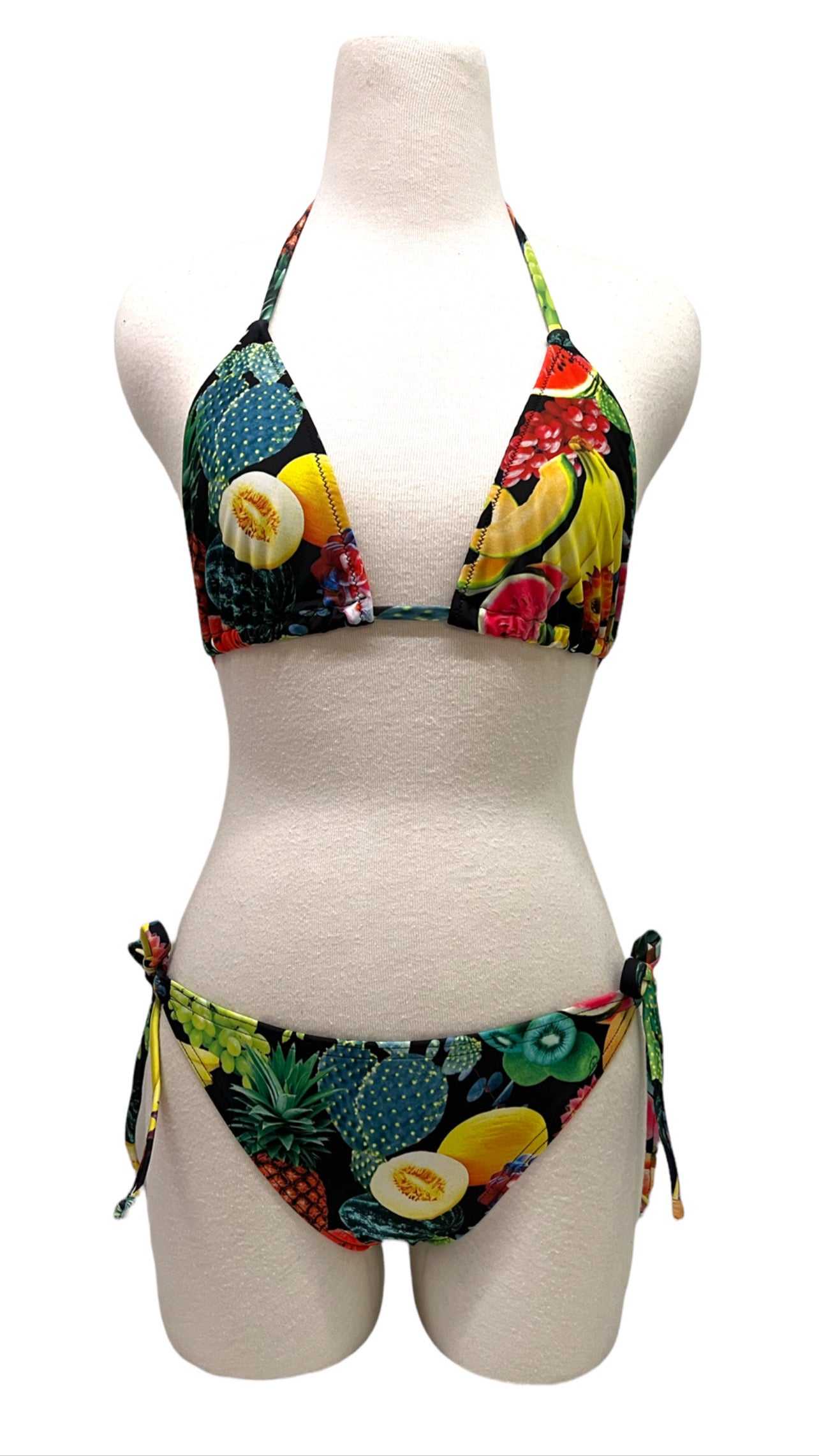 Fiesta Fruit Bikini Black