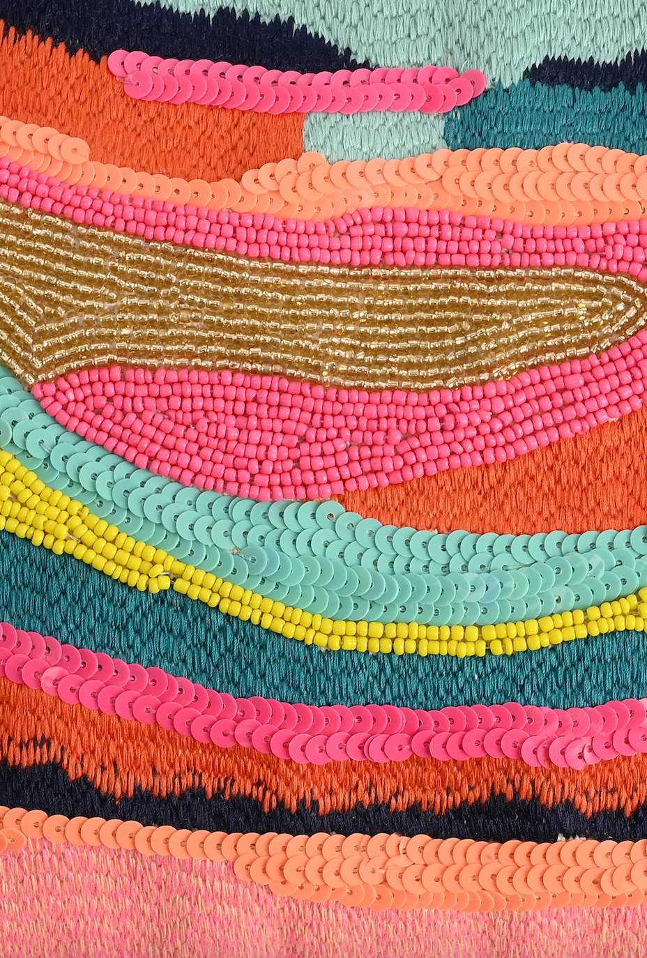 Sequin Shore Clutch Purse